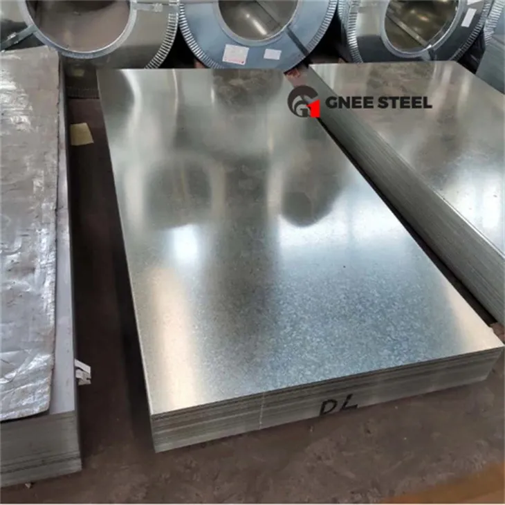 DC53D+ZF ہاٹ ڈِپ جستی اسٹیل شیٹ