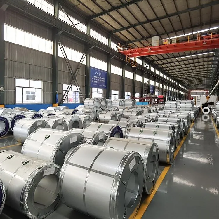 DX53D کاربن اسٹیل پلیٹ سرد رولڈ جستی اسٹیل کنڈلی