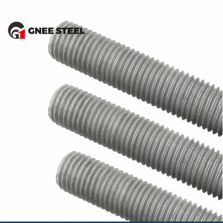 ہاٹ ڈِپ جستی DIN976 تھریڈڈ راڈز