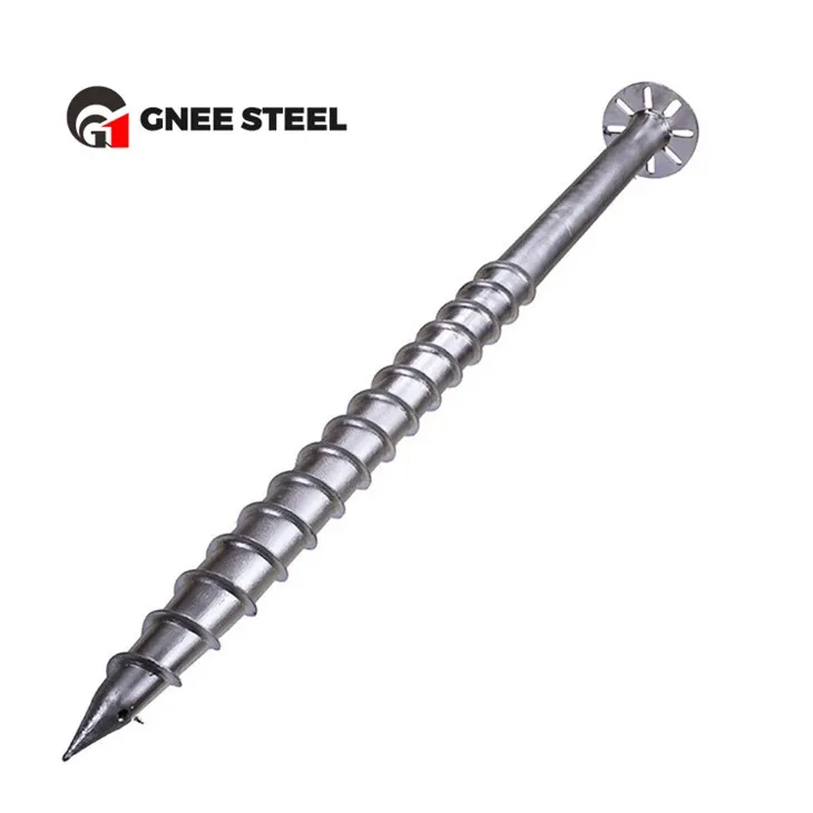 گرم ڈوبا جستی گراؤنڈ سکرو