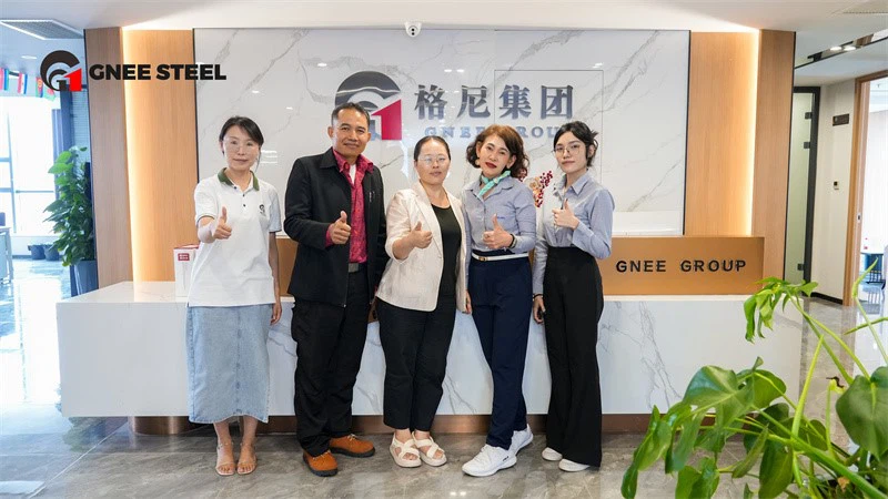 Gnee Customer visit Gnee Customer visit