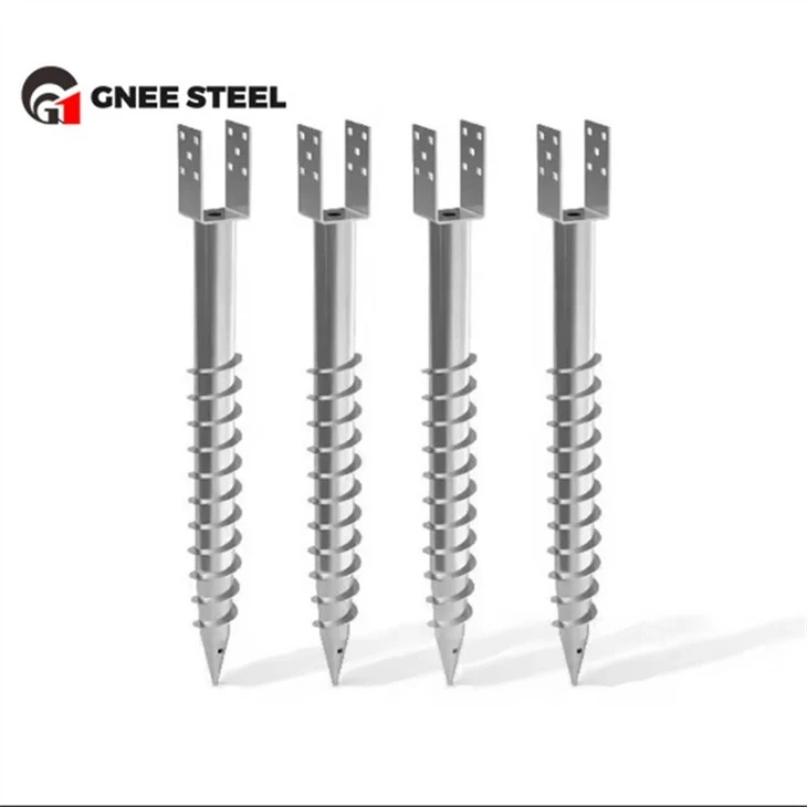 U Shaped Ground Screw Pile U Shaped Ground Screw Pile